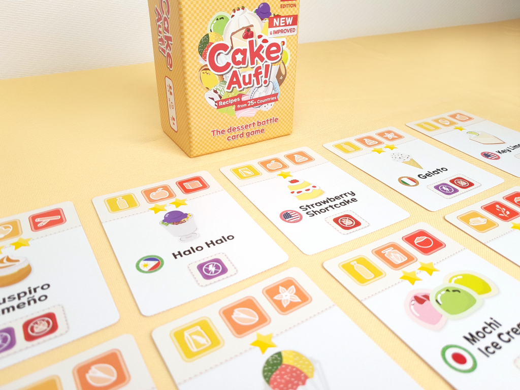 Cake Auf! Card Game | Dessert-Themed Fun Family Card Game